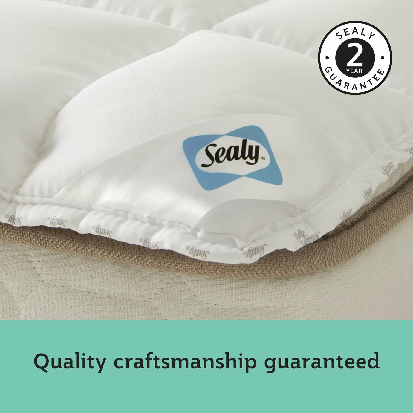 Sealy Anti Allergy Hollowfibre 10.5Tog Duvet - Single 7 Sealy Anti Allergy Hollowfibre 10.5Tog Duvet - Single - Image 7