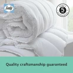Sealy Anti Allergy Hollowfibre 10.5Tog Duvet - Single 16 Sealy Anti Allergy Hollowfibre 10.5Tog Duvet - Single -Habitat Sales Store 1156623 R Z009A