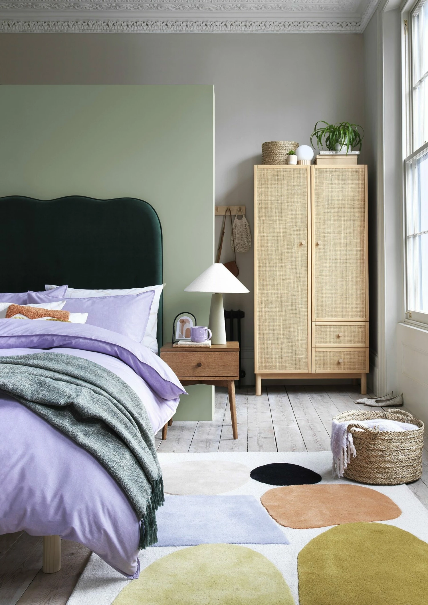 Habitat Geometric Cut Pile Rug - 120X170cm - Multicoloured 7 Habitat Geometric Cut Pile Rug - 120X170cm - Multicoloured - Image 7