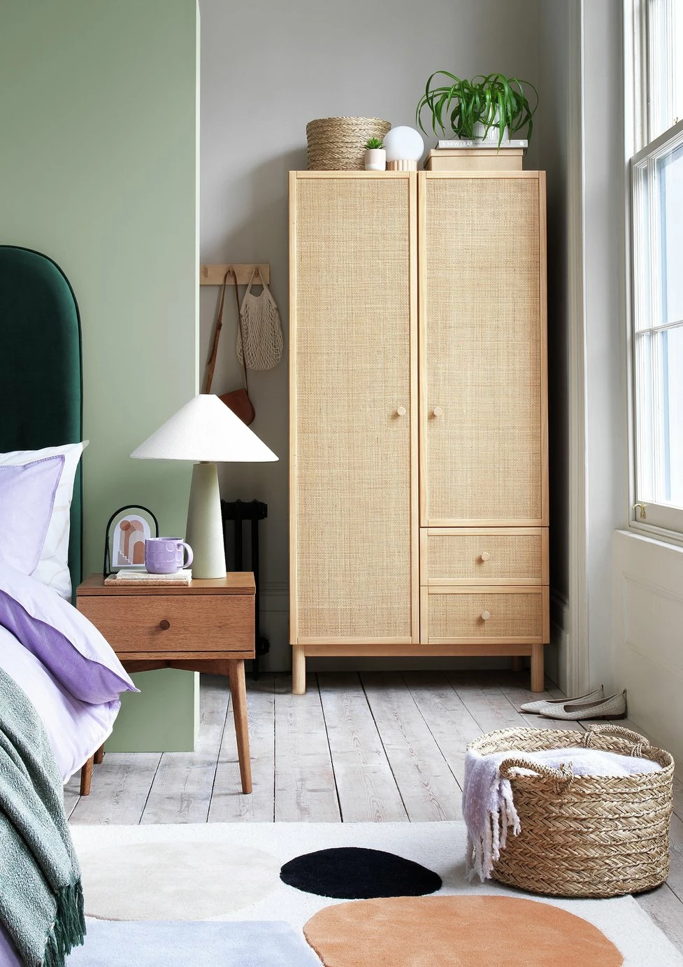 Habitat Geometric Cut Pile Rug - 120X170cm - Multicoloured 8 Habitat Geometric Cut Pile Rug - 120X170cm - Multicoloured - Image 8