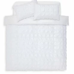 Habitat Seersucker Square White Bedding Set - Single 7 Habitat Seersucker Square White Bedding Set - Single -Habitat Sales Store 1232554 R Z002A