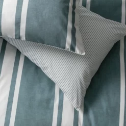 Habitat Cotton Coastal Stripe Blue Bedding Set - Single -Habitat Sales Store 1232884 R Z003A