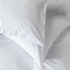 Habitat Cotton Embroidered Leaf White Bedding Set- Single -Habitat Sales Store 1232994 R Z003A