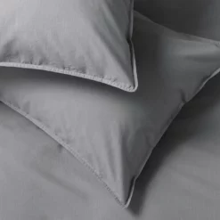 Habitat Cotton 180TC Linen Look Grey Bedding Set - Single -Habitat Sales Store 1233144 R Z003A