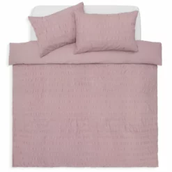 Habitat Seersucker Wide Stripe Lilac Bedding Set - Double 7 Habitat Seersucker Wide Stripe Lilac Bedding Set - Double -Habitat Sales Store 1233371 R Z002A