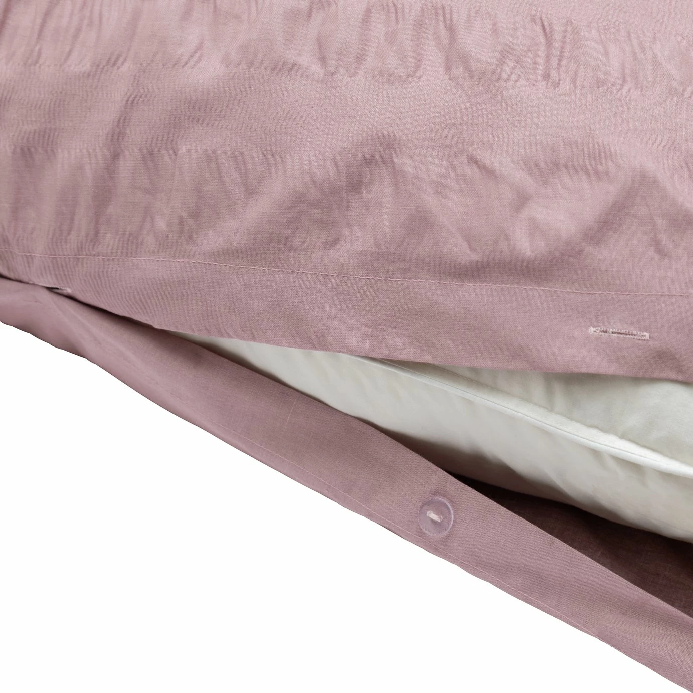 Habitat Seersucker Wide Stripe Lilac Bedding Set - Double 5 Habitat Seersucker Wide Stripe Lilac Bedding Set - Double - Image 5