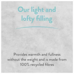 Slumberdown Light & Cool 1 Tog Duvet - Single -Habitat Sales Store 1251449 R Z008A