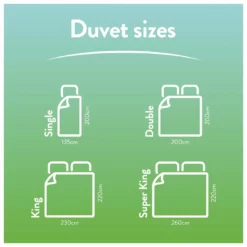 Slumberdown Ever Fresh 10.5 Tog Duvet - Single -Habitat Sales Store 1256767 R Z007A