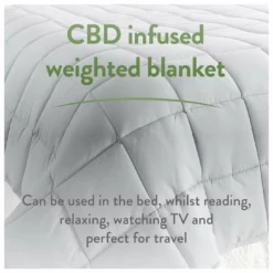 Slumberdown Wellbeing CBD Weighted Blanket - 7kg -Habitat Sales Store 1257003 R Z005A