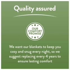 Slumberdown Wellbeing CBD Weighted Blanket - 7kg -Habitat Sales Store 1257003 R Z009A