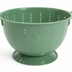 Habitat Enamel And Wood Colander