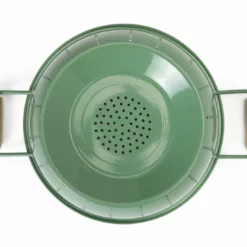 Habitat Enamel And Wood Colander 10 Habitat Enamel And Wood Colander -Habitat Sales Store 1404519 R Z004A