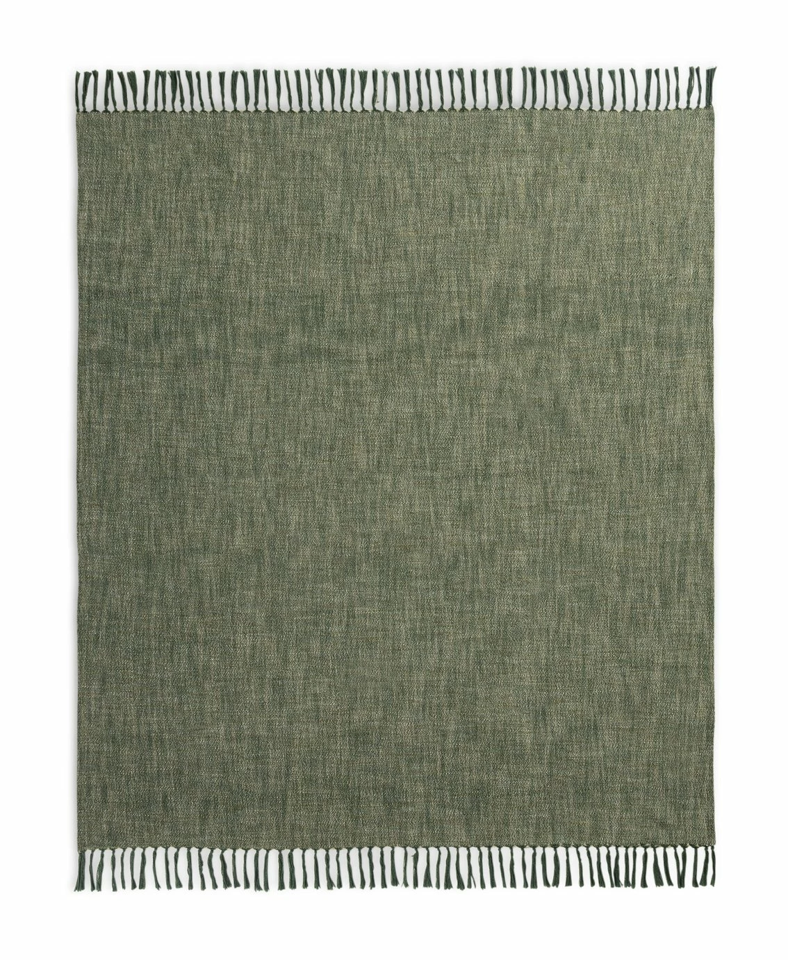 Habitat Recycled Throw - Green - 125x150cm 5 Habitat Recycled Throw - Green - 125x150cm - Image 5