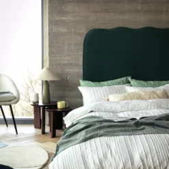 Habitat Recycled Throw - Green - 125x150cm 11 Habitat Recycled Throw - Green - 125x150cm -Habitat Sales Store 1406775 R Z007C