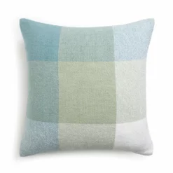 Habitat Gingham Check Cushion - Sage Green - 43x43cm