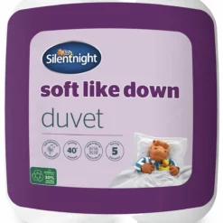 Silentnight Soft Like Down 10.5 Tog Duvet - Single