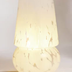 Habitat Rahnn Confetti Glass Table Lamp - White -Habitat Sales Store 1970421 R Z002A