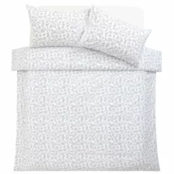 Argos Home Mono Floral Black And White Bedding Set - Single -Habitat Sales Store 1978935 R Z002A