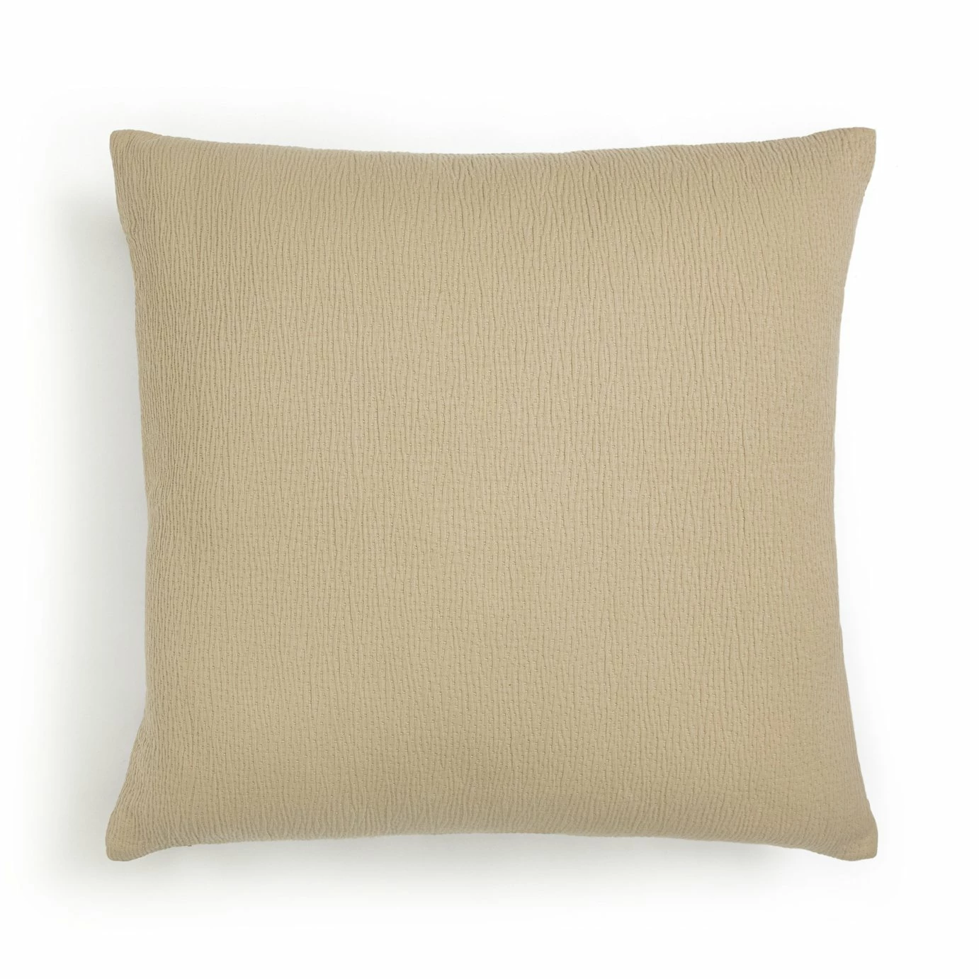 Habitat Textured Plain Cushion - Cream - 50x50cm 1 Habitat Textured Plain Cushion - Cream - 50x50cm