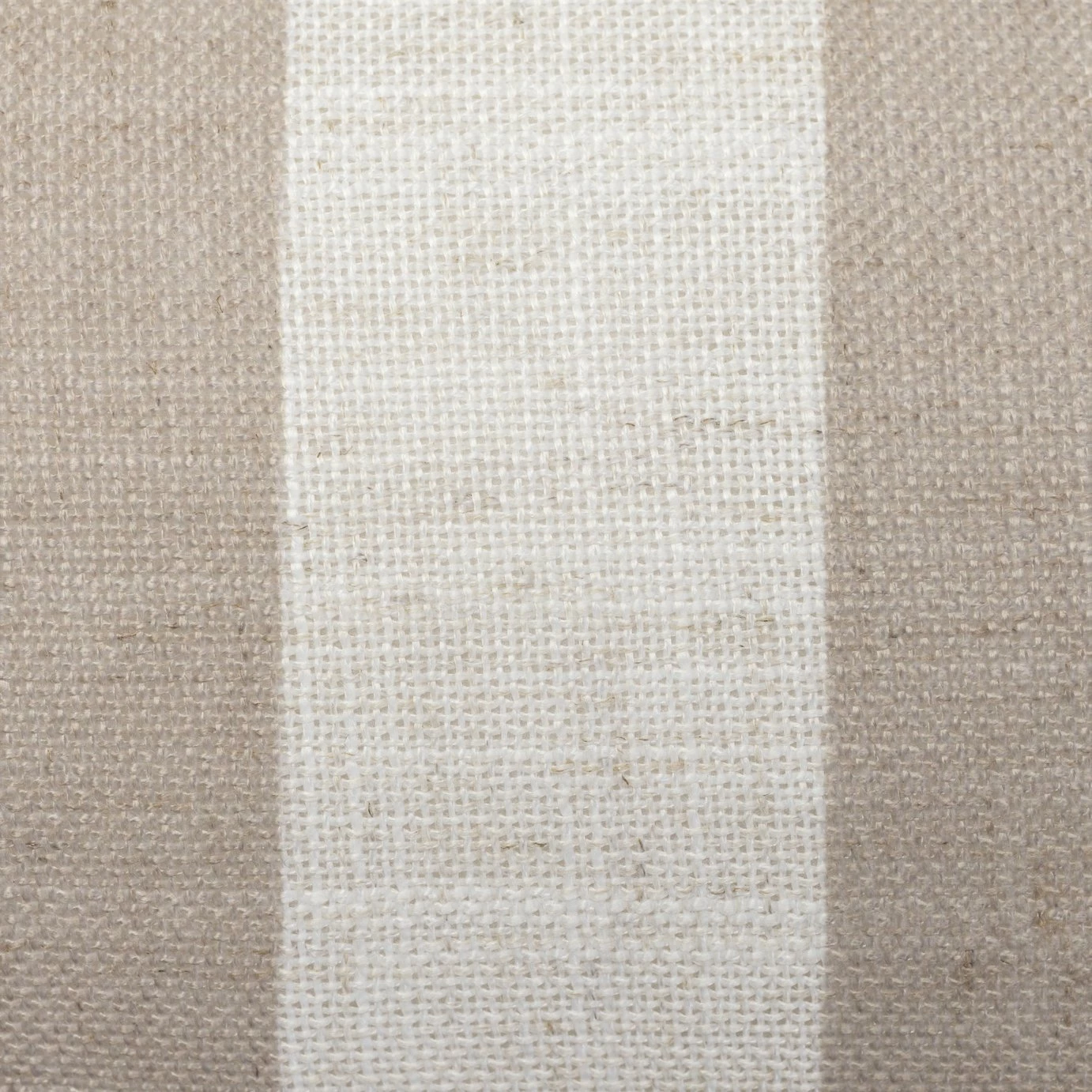 Habitat Striped Cushion - Coffee Cream - 30x50cm 3 Habitat Striped Cushion - Coffee Cream - 30x50cm - Image 3