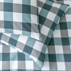 Argos Home Gingham Blue And White Bedding Set - Single 7 Argos Home Gingham Blue And White Bedding Set - Single -Habitat Sales Store 2068459 R Z003A