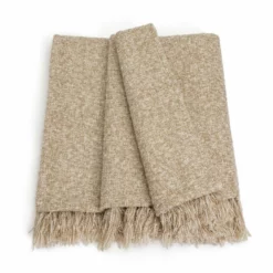 Habitat Boucle Throw - Neutral -125x150cm