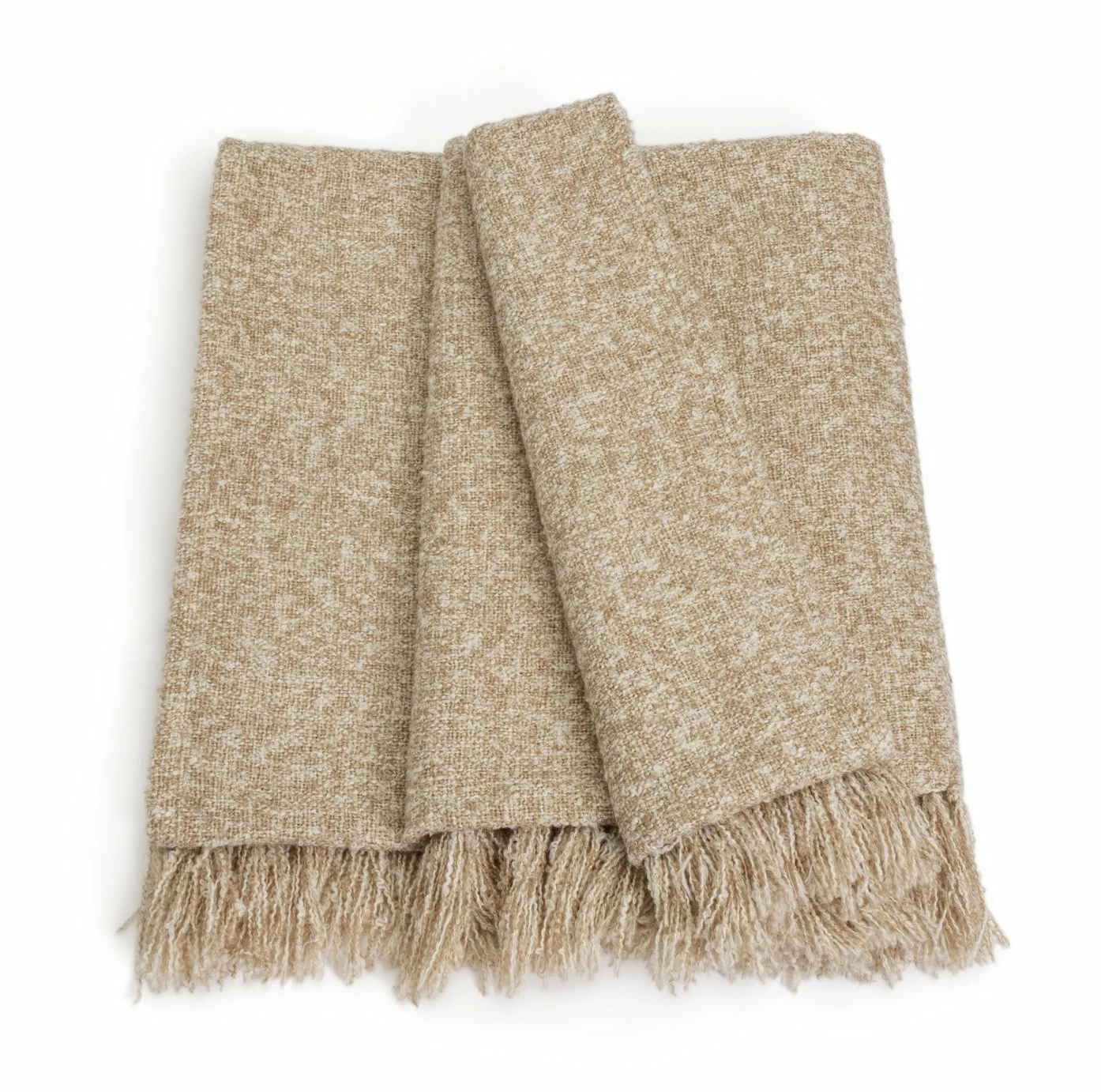 Habitat Boucle Throw - Neutral -125x150cm 1 Habitat Boucle Throw - Neutral -125x150cm
