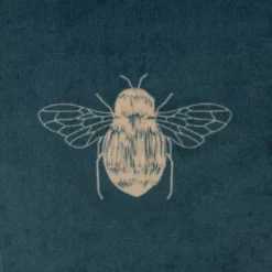Habitat Gold Bee Printed Cushion - Teal - 43x43cm 7 Habitat Gold Bee Printed Cushion - Teal - 43x43cm -Habitat Sales Store 2072610 R B001
