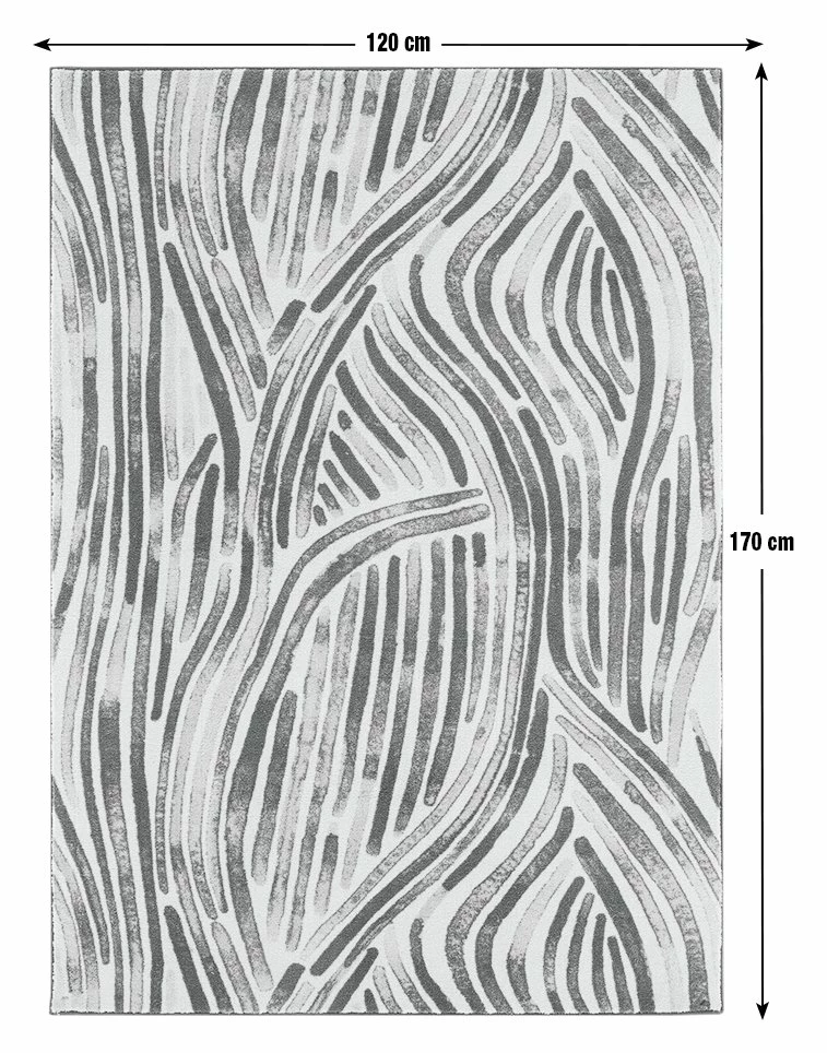 Habitat Herbalist Flatweave Rug - 120X170cm - Blue & White 4 Habitat Herbalist Flatweave Rug - 120X170cm - Blue & White - Image 4