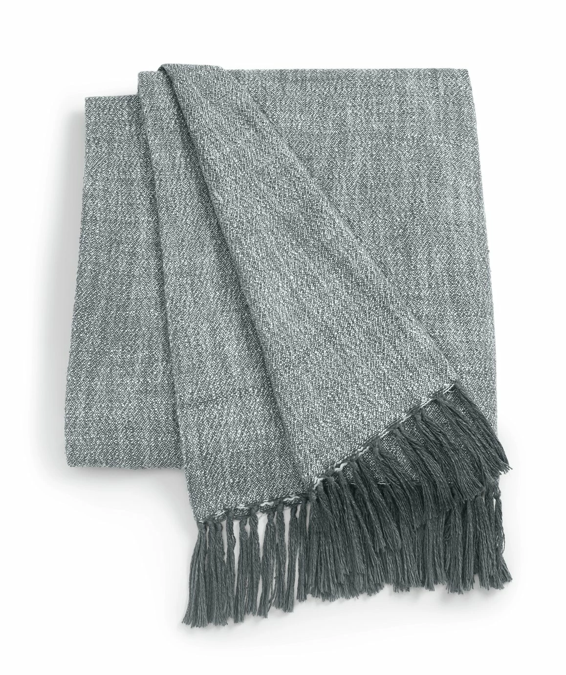 Habitat Recycled Throw - Grey - 150x200cm 1 Habitat Recycled Throw - Grey - 150x200cm