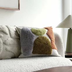 Habitat Geo Technique Cushion - Multicoloured - 43x43cm 11 Habitat Geo Technique Cushion - Multicoloured - 43x43cm -Habitat Sales Store 2077402 R Z005C