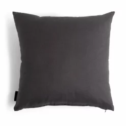 Habitat Velvet Panel Cushion - Grey & Black - 50x50cm 8 Habitat Velvet Panel Cushion - Grey & Black - 50x50cm -Habitat Sales Store 2078793 R Z002A