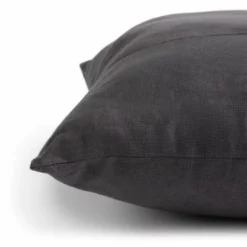 Habitat Velvet Panel Cushion - Grey & Black - 50x50cm 9 Habitat Velvet Panel Cushion - Grey & Black - 50x50cm -Habitat Sales Store 2078793 R Z003A