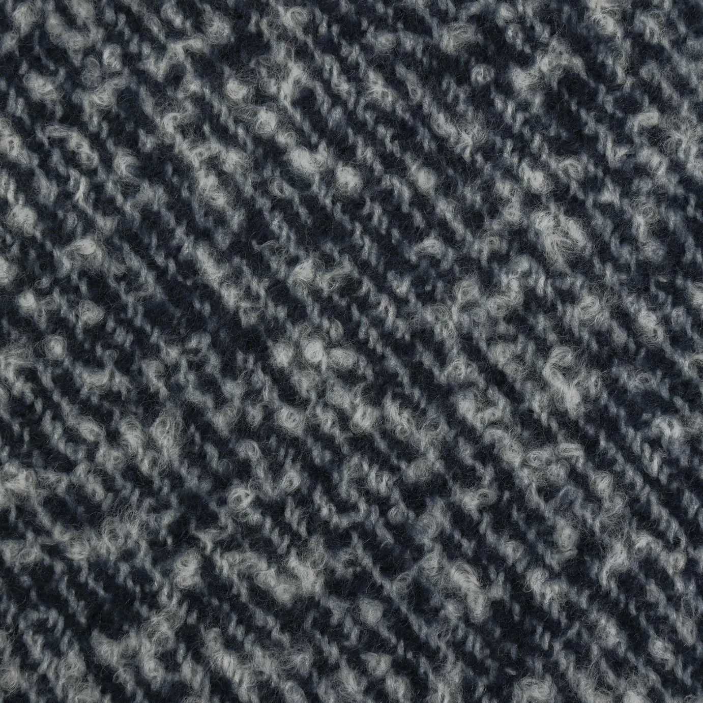 Habitat Faux Textured Mohair Throw - Navy - 125x150cm 3 Habitat Faux Textured Mohair Throw - Navy - 125x150cm - Image 3