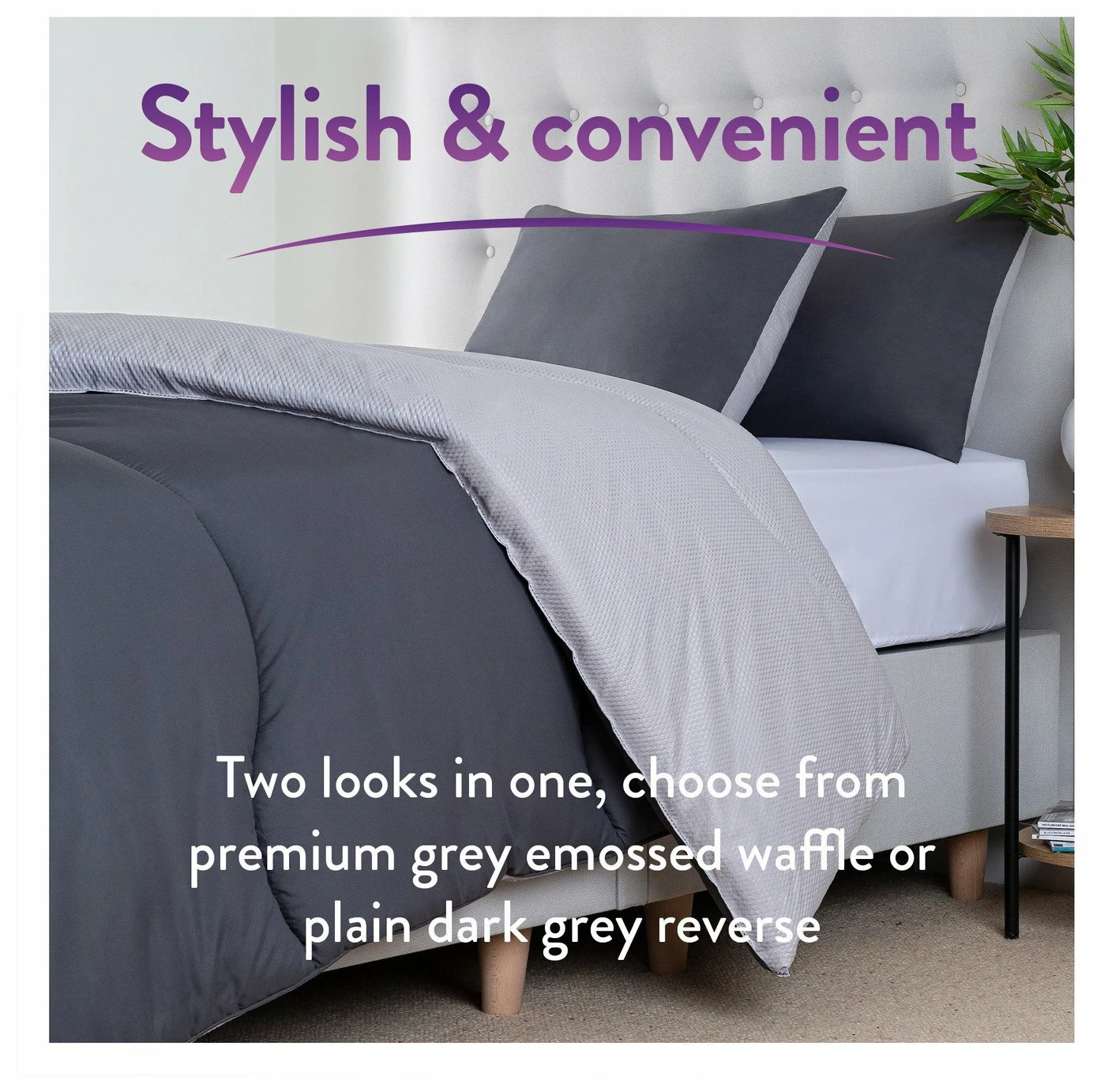 Slumberdown Coverless Comfort 10.5 Tog Duvet - Single 2 Slumberdown Coverless Comfort 10.5 Tog Duvet - Single - Image 2