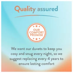 Slumberdown Wonderful Wool Medium Weight Duvet - Single -Habitat Sales Store 2255097 R Z011A