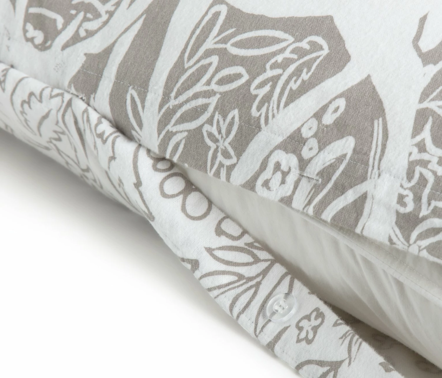 Habitat Brushed Cotton Deer Print Grey Bedding Set - Single 6 Habitat Brushed Cotton Deer Print Grey Bedding Set - Single - Image 6