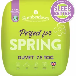 Slumberdown Spring Non Allergic 7.5 Tog Duvet - Single
