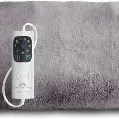 Dreamland Snuggle Up Heated Grey Throw - Large -Habitat Sales Store 2990606 R Z009A