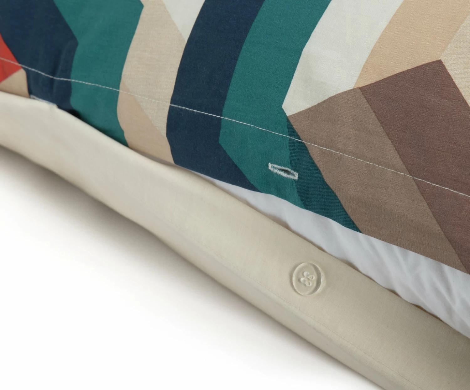 Habitat Cotton Chain Print Multicolor Bedding Set - Single 5 Habitat Cotton Chain Print Multicolor Bedding Set - Single - Image 5