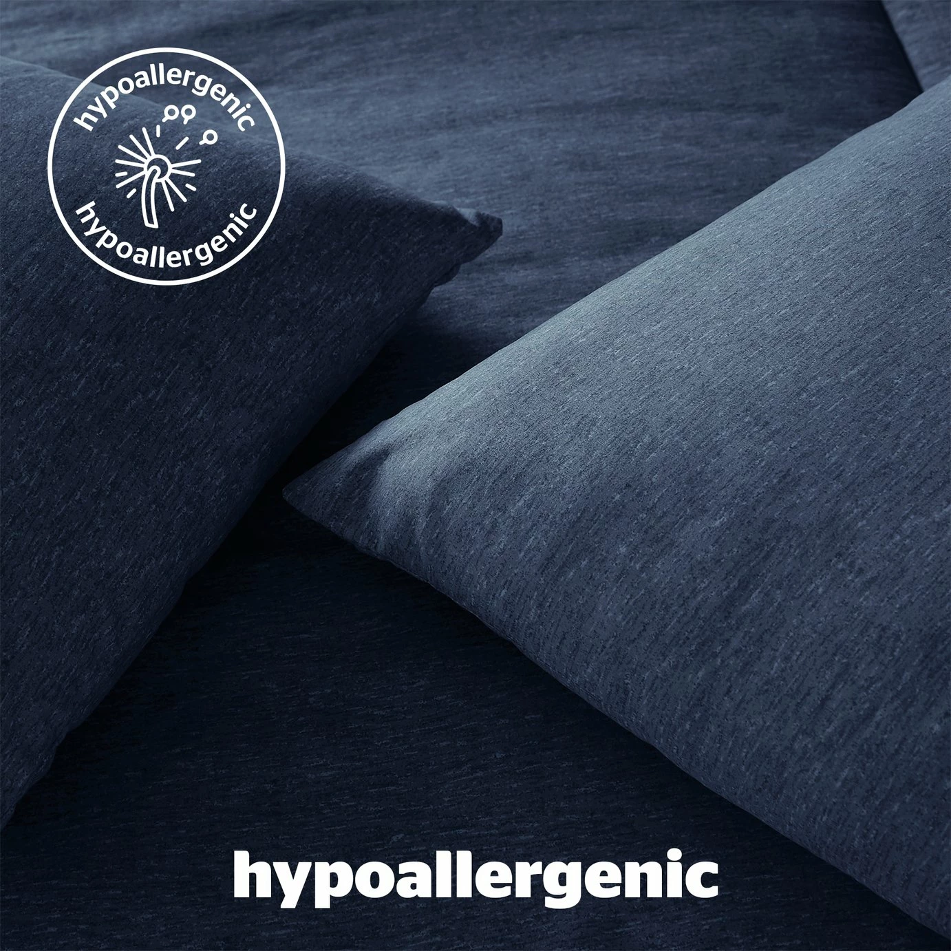 Silentnight Coverless 10.5Tog Navy Duvet &Pillowcase- Single 5 Silentnight Coverless 10.5Tog Navy Duvet &Pillowcase- Single - Image 5