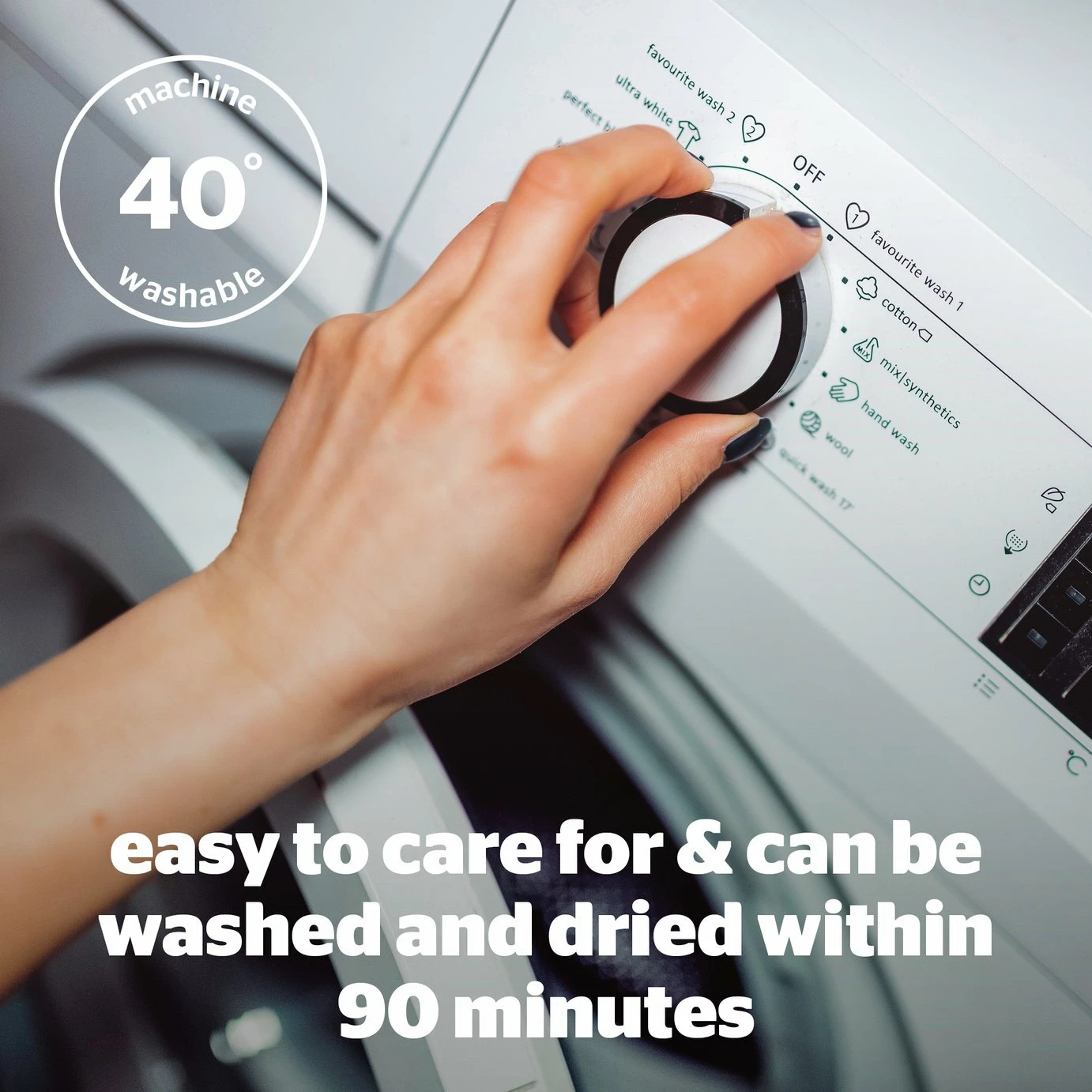 Silentnight Coverless 10.5Tog Navy Duvet &Pillowcase- Single 8 Silentnight Coverless 10.5Tog Navy Duvet &Pillowcase- Single - Image 8