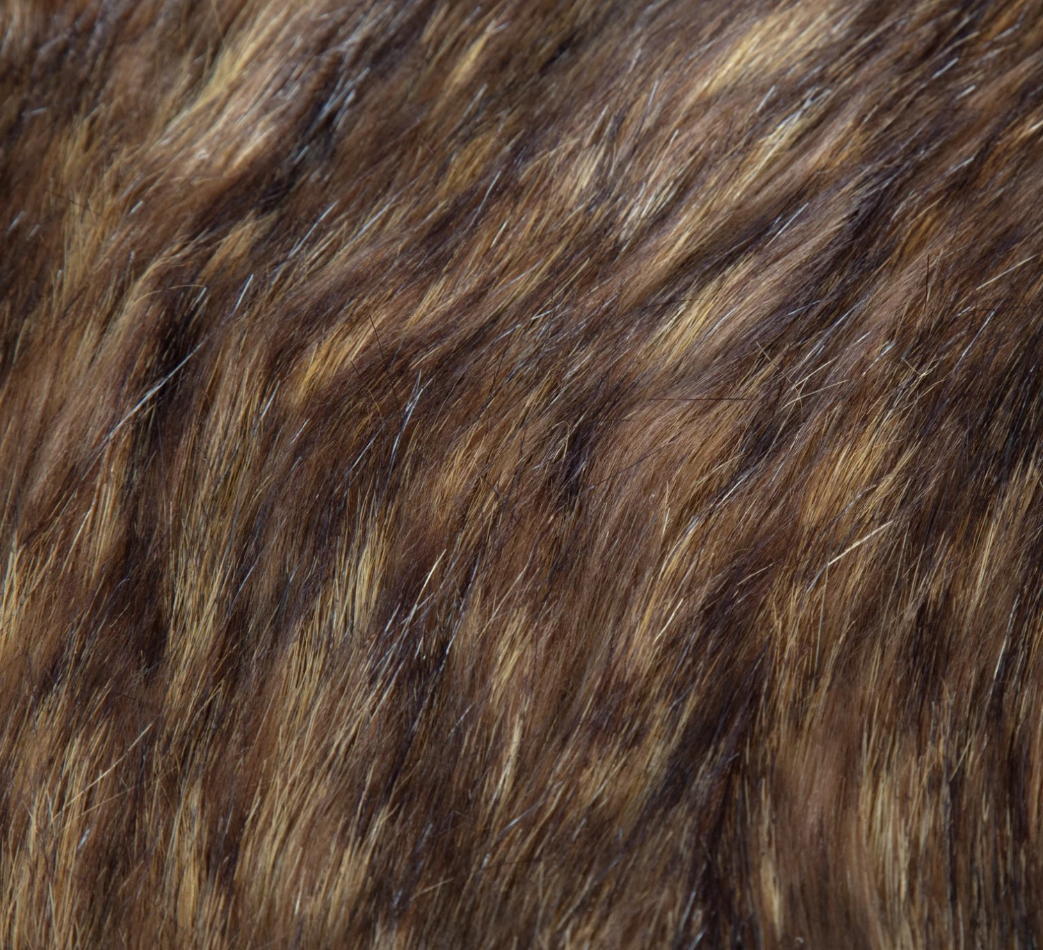 Habitat Faux Fur Throw - Brown - 125x150cm 3 Habitat Faux Fur Throw - Brown - 125x150cm - Image 3