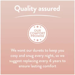 Slumberdown Silk Touch 10.5 Tog Duvet - Single 22 Slumberdown Silk Touch 10.5 Tog Duvet - Single -Habitat Sales Store 3038701 R Z012A