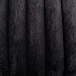 Habitat Ribbed Faux Fur Cushion - Charcoal - 50X50cm 6 Habitat Ribbed Faux Fur Cushion - Charcoal - 50X50cm -Habitat Sales Store 3064380 R B001