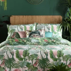 Furn Amazonia Rainforest Green Bedding Set - Single 7 Furn Amazonia Rainforest Green Bedding Set - Single -Habitat Sales Store 3066876 R Z004A