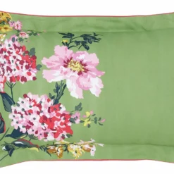 Joules Cotton Pheasant Floral Green Bedding Set - Single -Habitat Sales Store 3068623 R Z003A