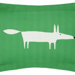 Scion Cotton Mr Fox Mint Green Bedding Set - Single -Habitat Sales Store 3069048 R Z003A