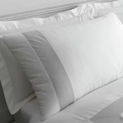 Bianca Cotton 180 TC Tailored White Bedding Set - Double 7 Bianca Cotton 180 TC Tailored White Bedding Set - Double -Habitat Sales Store 3080175 R Z003A