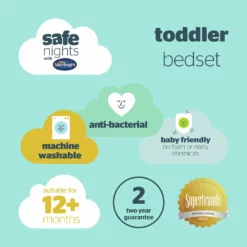 Silentnight Safe Nights Anti Allergy Duvet & Pillow -Cot Bed -Habitat Sales Store 3112012 R Z010A